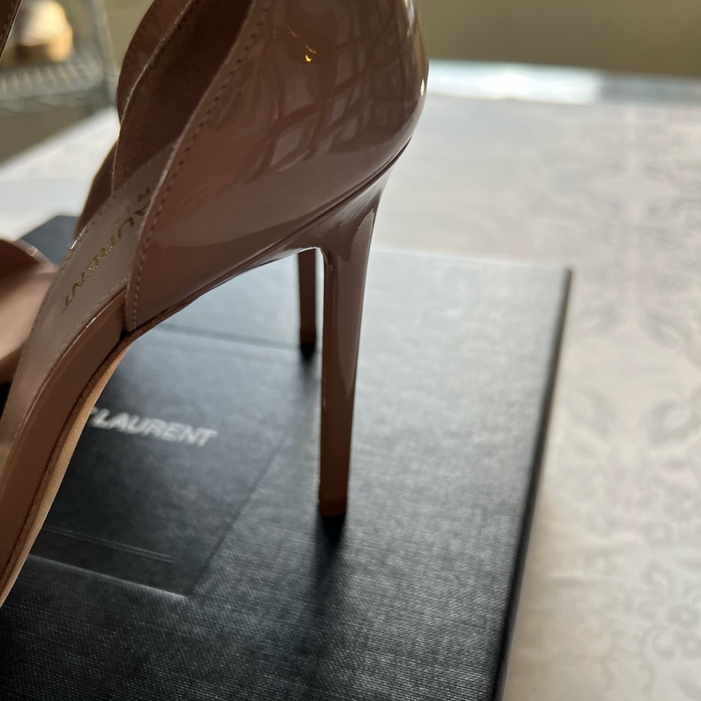 Saint Laurent Beige Women's Heels - Picture 6 of 16